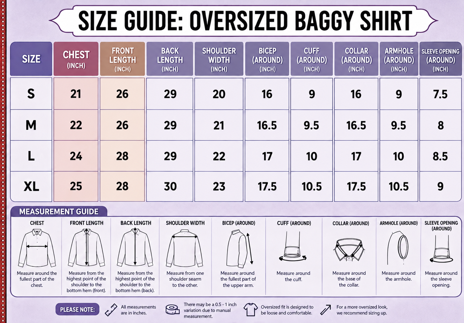 Size Guide